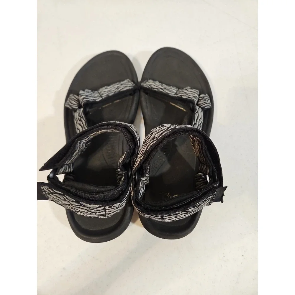 Teva Hurricane Strappy Black/gray Hiking Sandals Ex.‎ Condition (S174